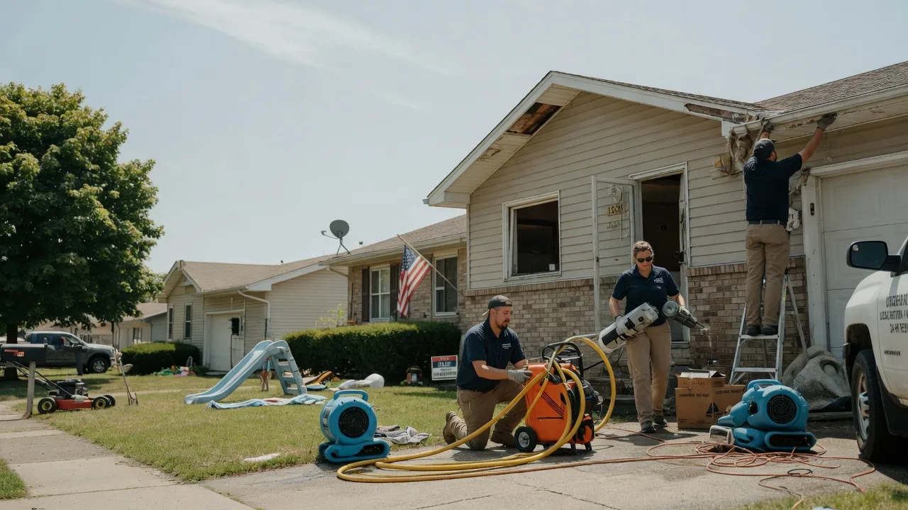 Water Damage Restoration in New England, ND near me